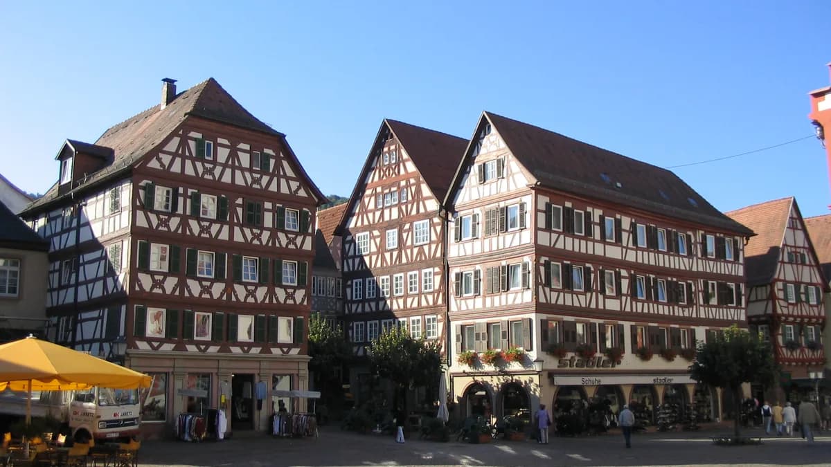 Stadtansicht von Mosbach